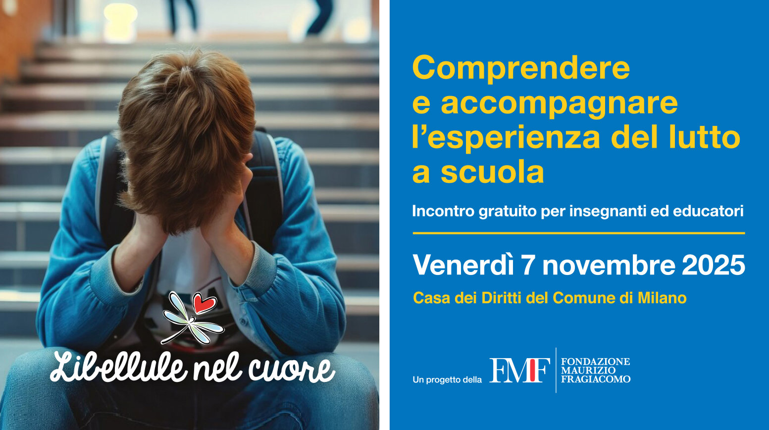 Evento Comprendere e accompagnare l’esperienza del lutto a scuola